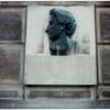 Plaque of Aletta Jacobs on the side of a building [her home].