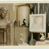 Lilla Kunwari's sculptures  - Bust of Menuhin?