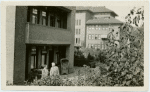 Richard Palthe and Mien Palthe on their terrace, Sept. 1932.