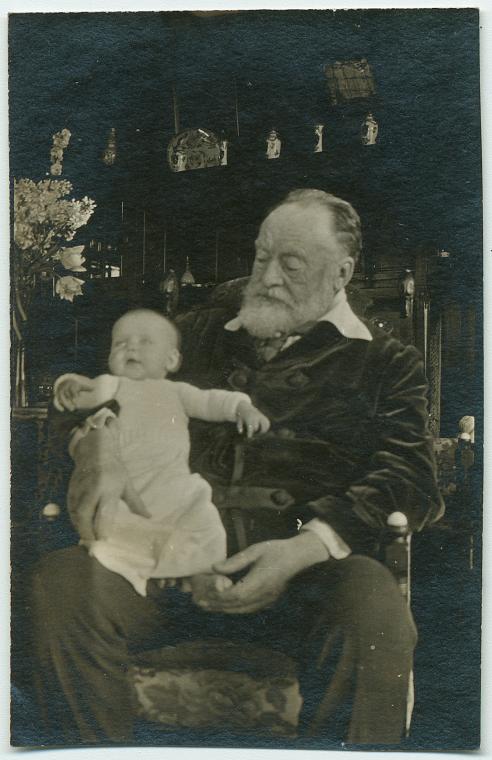 Man with child