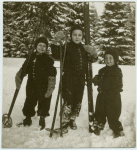 Children on skis.