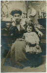 Mrs. Russell. [Mme. Russell (France). Famous sculptress, suffragist, lectured in Budapest.]