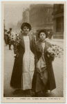 London life. Flower sellers.