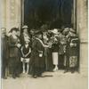 Mrs. Catt in the center. [Carrie Chapman Catt in Geneva, early 1910s.]