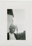 Franciska Schwimmer and Dr. Charlotte Steinberger, Budapest, 1948.