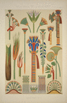 Egyptian no. 1: the lotus and papyrus, types of Egyptian ornament.