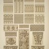 Nineveh & Persia no. 3: Carved ornaments from Persepolis and Sassanian ornaments from Ispahan and Bi-Sutoun.