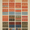 Pompeian no. 1: Collection of borders from different edifices in Pompeii.
