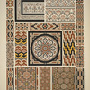 Arabian no. 5: Mosaics from walls and pavements from houses in Cairo ...