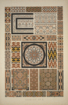 Arabian no. 5: Mosaics from walls and pavements from houses in Cairo.