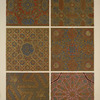 Moresque ornament from the Alhambra no. 4: Square diapers.