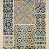 Moresque ornament from the Alhambra no. 5: Mosaics.