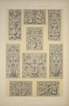 Renaissance Ornament no. 1: Renaissance ornaments in relief, from photographs taken from casts in the Crystal Palace, Sydenham.