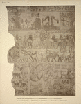 [Agricultural scenes: threshing and winnowing corn, the harvest]; Receipt of gold.