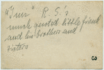 R.S.'s much quoted little friend...