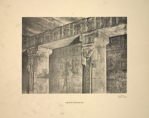 Wall drawings and monuments of El Kab. The temple of Amenhetep III, by J. J. Tylor; with plans, elevations and notes by Somers Clarke