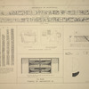 El Kab. Temple of Amenhetep III. Inscription on architraves; Incriptions below Hathor masks on the fronts of the columns ...; Sculptures on the dado; Cornice of recess; Painting on the ceiling of the central alley