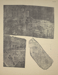 Renni's father and mother, Sebekhetep and Aahmes, seated before a table of offerings. ... His son, the scribe Zehutimes, a butcher of the temple, is bringing the leg of an ox to the place on the table of offerings. ...