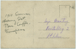 Sonja Branting, summer, 1911, during International Woman Suffrage Congress
