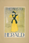 The Boston Sunday herald. Ladies all want the fashion supplement.