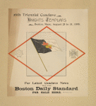 26th triennial conclave. Knights Templars. Boston, Mass., August 25 to 31, 1895.