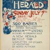The New York herald. Sunday July 7th 1895.