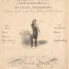 Six Select Airs from the most admired Works of Nicolo Paganini.