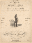 Six Select Airs from the most admired Works of Nicolo Paganini.