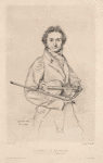 Portrait De Paganini.