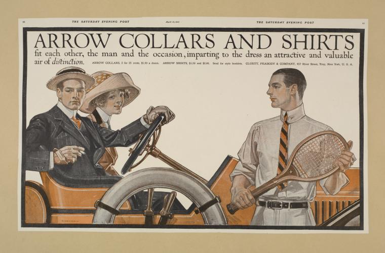 Arrow collars & shirts NYPL Digital Collections