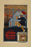 The weather man says: 'Bad weather coming. [...] Sherwin-Williams flat-tone wall paint."