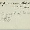 Uit?]man von Park-Hotel w. [Inli?], 1920. R.S. guest of Mien Palthe.