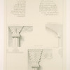 Tak-i Bostan. Détails des chapiteaux et des inscriptions Pehlvi.