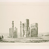 Persépolis. Portique no. 1. Vue, côté du nord-est.