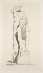 Persépolis. Portique no. 1. Taureau vu de face.