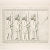 Persépolis. Palais no. 2. Bas-reliefs entre les deux rampes de l'escalier du centre.