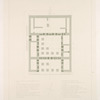 Persépolis. Plan du palais no. 3 du plan général.