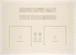 Persépolis. Palais no. 3 du plan général. (Inscriptions sur des portes et chambranles.)