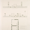 Persépolis. Palais no. 6 du plan général. (Plan et coupe.)