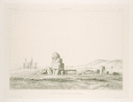 Persépolis. Vue du portique no. 9 du plan général.