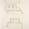 Nakch-i-Roustam. Tombes royales. (Plans et coupes des caveaux funéraires nos. 2, 3 et 4.)