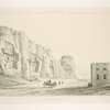 Nakch-i-Roustam. Vue des tombes royales.