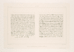 Istakr [Istakhr]. Inscription pehlvi dans la grotte du Cheyk-Ali.