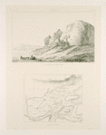 Selmas. Vue d'un bas-relief près Selmas; District de Selmas. (Plan topographique.)