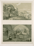 Imâm-Zâdèh et pont de Solimanyèh; Intérieur d'une écurie.
