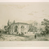 Kiosque & jardins du Palais Kasr-è-Kadjâr, Téhérân.