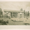 Vue extérieure de la salle du trône, Téhérân.