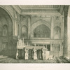 Intérieur de la salle du trône, Téhérân.