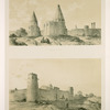 Tombeau à Khoum [Qum]; Village fortifié de Tecarout.