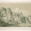 Caveaux funéraire et bas-reliefs de Nakch-i Roustâm [Naqsh-i Rustam]. Site de Persépolis.